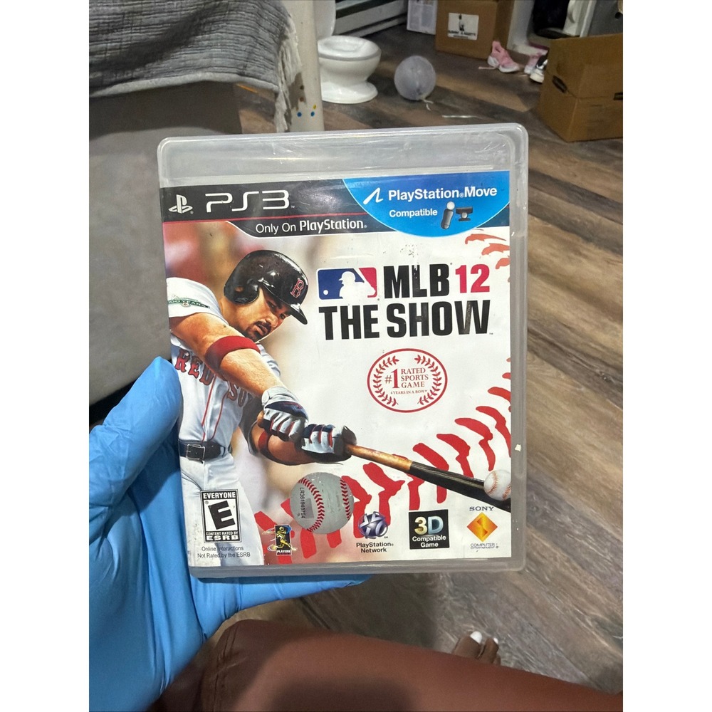 MLB 12 The Show Sony PS3 PlayStation 3 Baseball Video Game Adrian Gonzalez